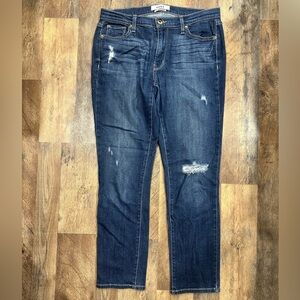 Pistola Straight Leg Womens Dark Wash Jeans Size 28